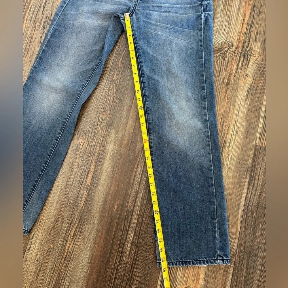 Guess Los Angeles Regular Straight Crescent Fit Blue Denim Jeans Mens 29x30